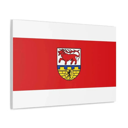 Flag of Oberspreewald Lausitz Germany - Canvas Wall Art - The Sticker Space