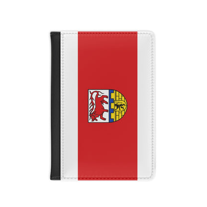 Flag of Oberspreewald Lausitz Germany - Passport Holder-3.9" x 5.8"-The Sticker Space