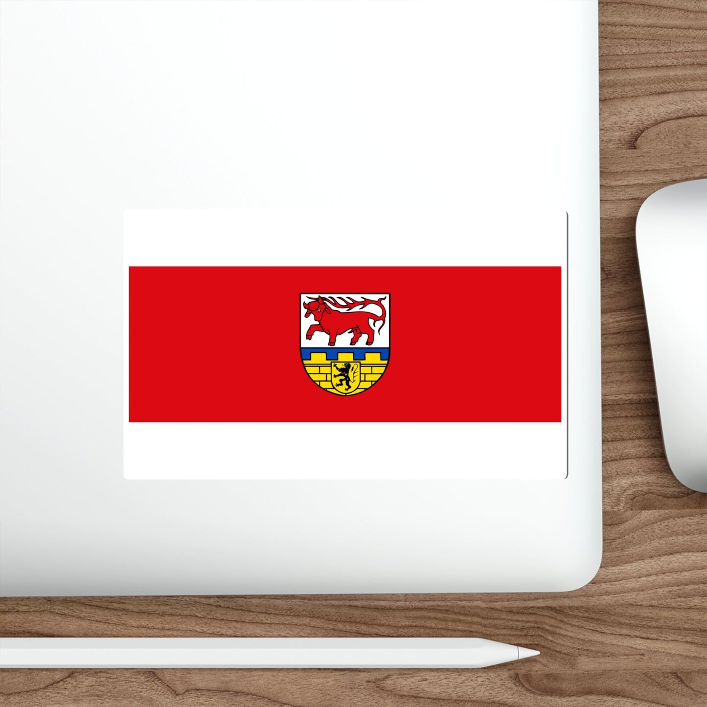 Flag of Oberspreewald Lausitz Germany STICKER Vinyl Die-Cut Decal-The Sticker Space