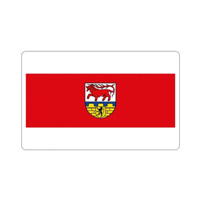 Flag of Oberspreewald Lausitz Germany STICKER Vinyl Die-Cut Decal 3 Inch - The Sticker Space