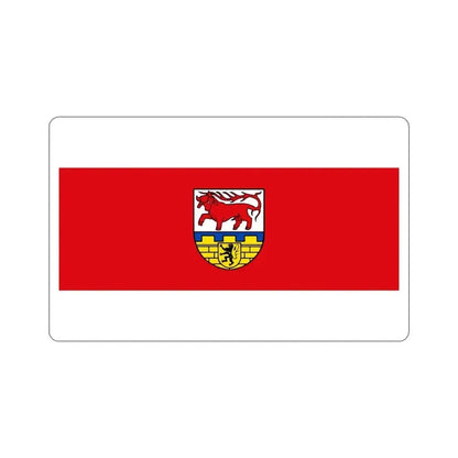 Flag of Oberspreewald Lausitz Germany STICKER Vinyl Die-Cut Decal 4 Inch - The Sticker Space