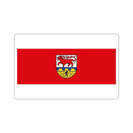 Flag of Oberspreewald Lausitz Germany STICKER Vinyl Die-Cut Decal 6 Inch - The Sticker Space