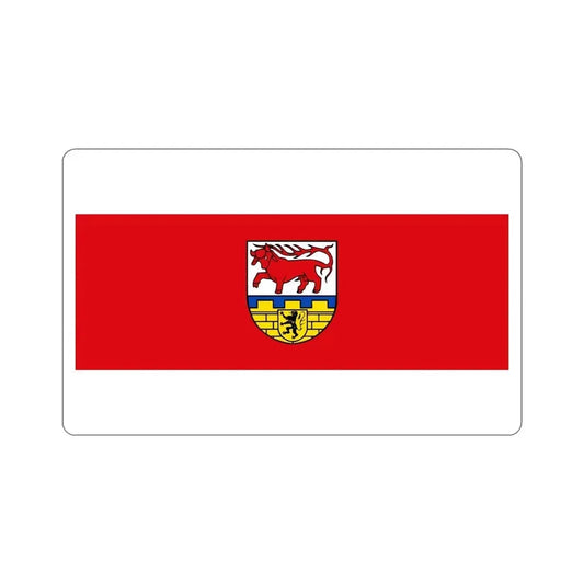 Flag of Oberspreewald Lausitz Germany STICKER Vinyl Die-Cut Decal 6 Inch - The Sticker Space