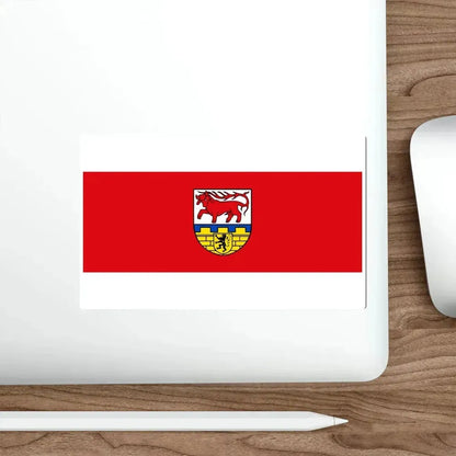 Flag of Oberspreewald Lausitz Germany STICKER Vinyl Die-Cut Decal - The Sticker Space