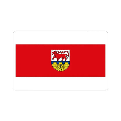 Flag of Oberspreewald Lausitz Germany - STICKER Vinyl Kiss-Cut Decal 2 Inch White - The Sticker Space