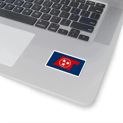 Flag of Obion County Tennessee (United States) STICKER Vinyl Kiss-Cut Decal - The Sticker Space