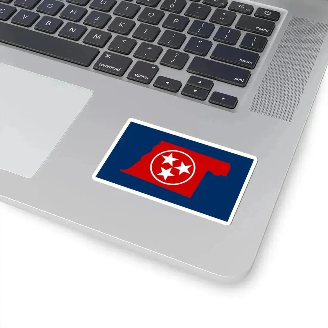 Flag of Obion County Tennessee (United States) STICKER Vinyl Kiss-Cut Decal - The Sticker Space