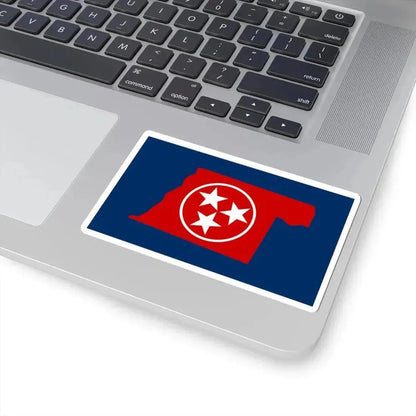 Flag of Obion County Tennessee (United States) STICKER Vinyl Kiss-Cut Decal - The Sticker Space