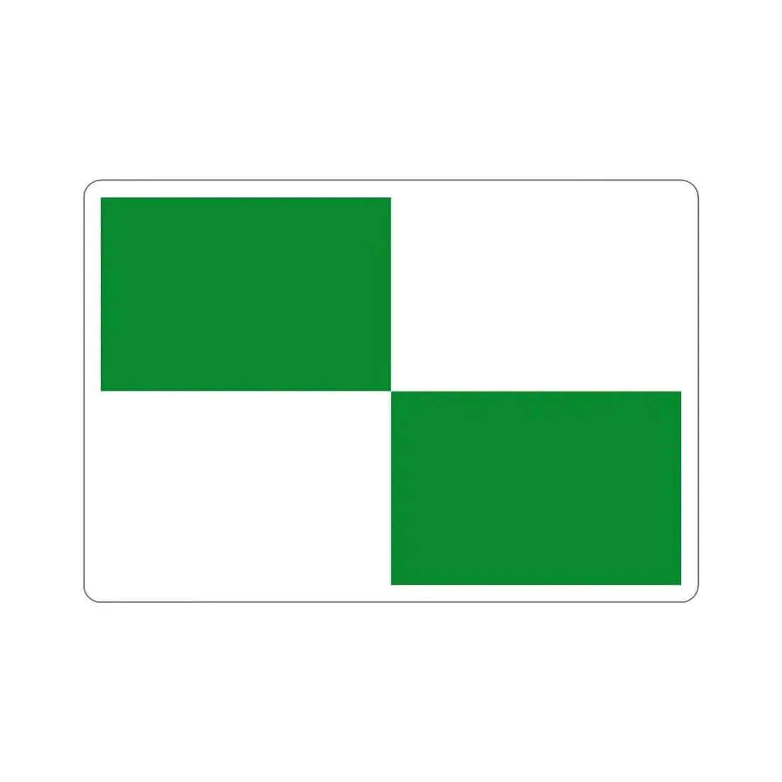 Flag of Ocaña Norte de Santander Colombia STICKER Vinyl Die-Cut Decal - The Sticker Space