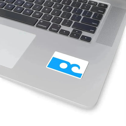 Flag of Ocean City Maryland (United States) STICKER Vinyl Kiss-Cut Decal - The Sticker Space