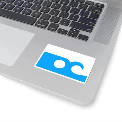 Flag of Ocean City Maryland (United States) STICKER Vinyl Kiss-Cut Decal - The Sticker Space