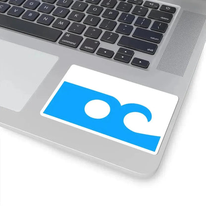 Flag of Ocean City Maryland (United States) STICKER Vinyl Kiss-Cut Decal - The Sticker Space