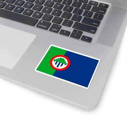 Flag of Oconee County South Carolina (United States) STICKER Vinyl Kiss-Cut Decal - The Sticker Space