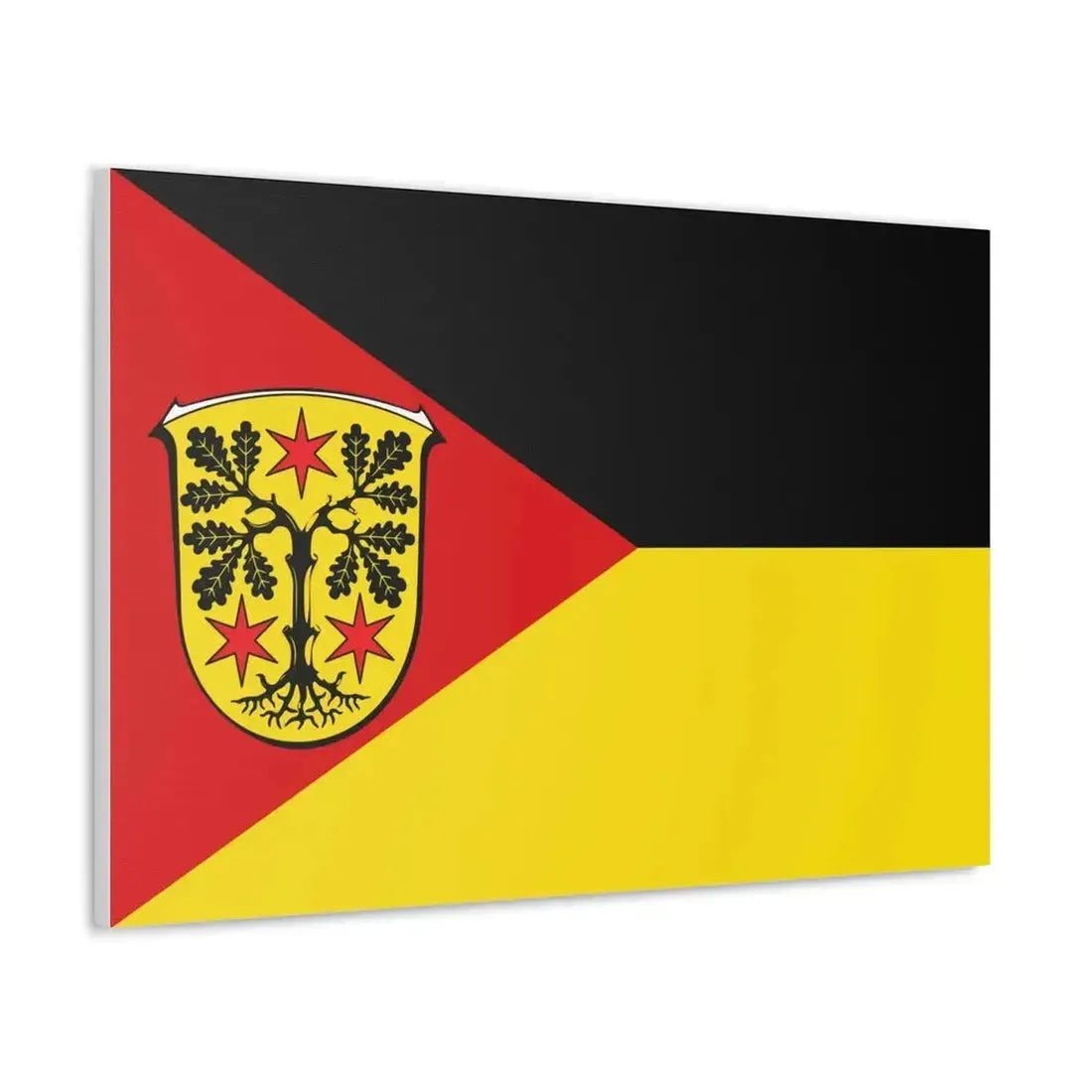 Flag of Odenwaldkreis Germany - Canvas Wall Art - The Sticker Space