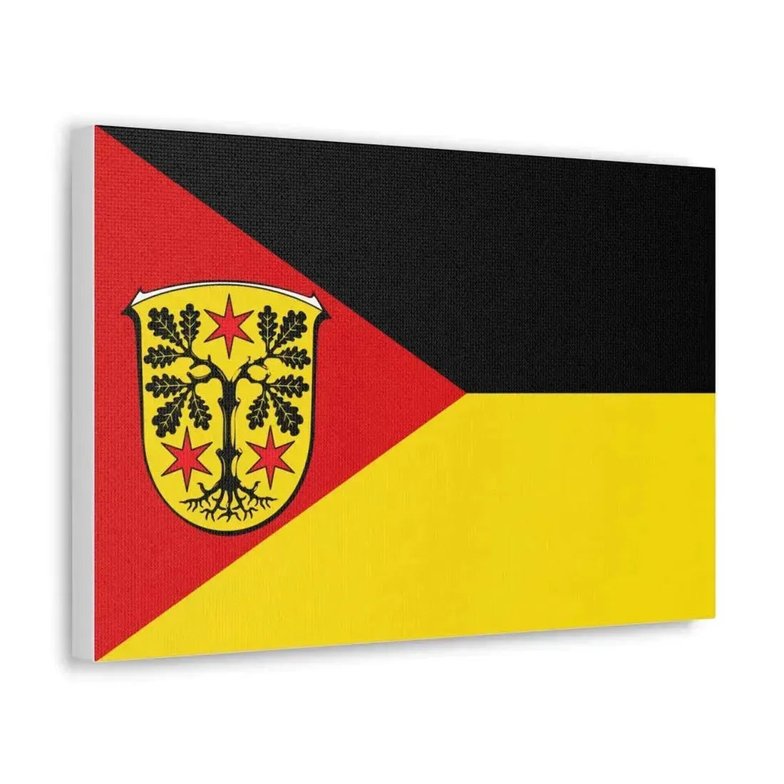 Flag of Odenwaldkreis Germany - Canvas Wall Art - The Sticker Space
