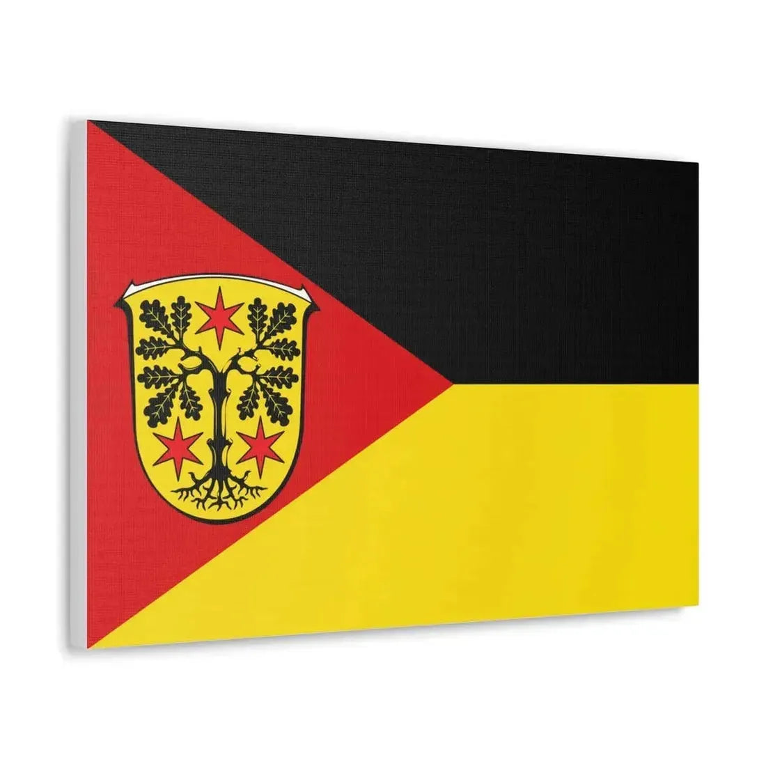 Flag of Odenwaldkreis Germany - Canvas Wall Art - The Sticker Space