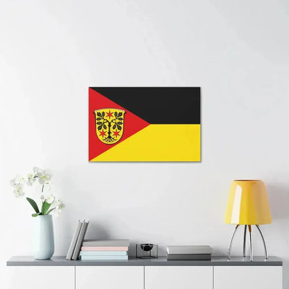 Flag of Odenwaldkreis Germany - Canvas Wall Art - The Sticker Space