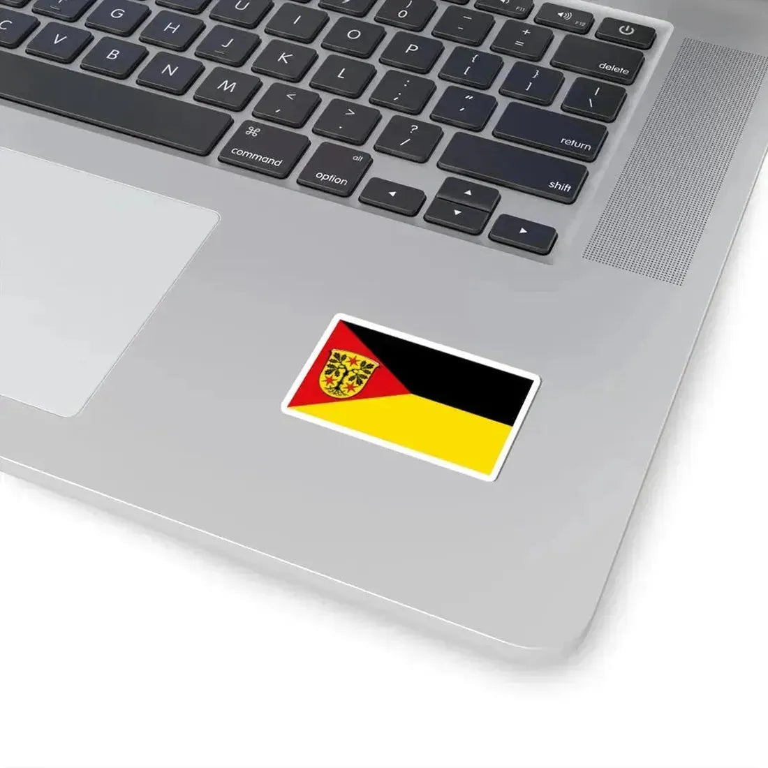 Flag of Odenwaldkreis Germany - STICKER Vinyl Kiss-Cut Decal - The Sticker Space