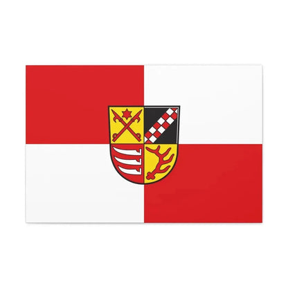 Flag of Oder Spree Germany - Canvas Wall Art 30" x 20" 1.25" - The Sticker Space