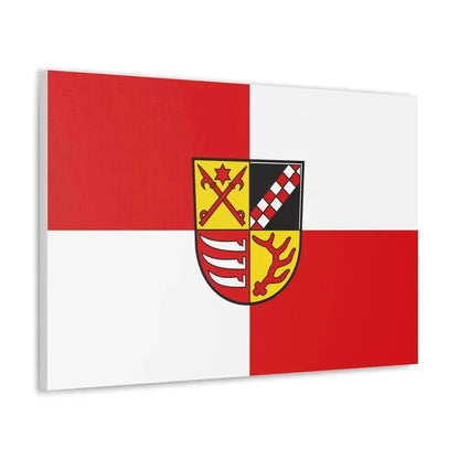 Flag of Oder Spree Germany - Canvas Wall Art - The Sticker Space