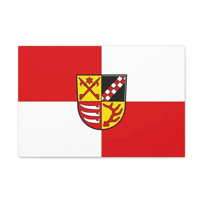 Flag of Oder Spree Germany - Canvas Wall Art - The Sticker Space