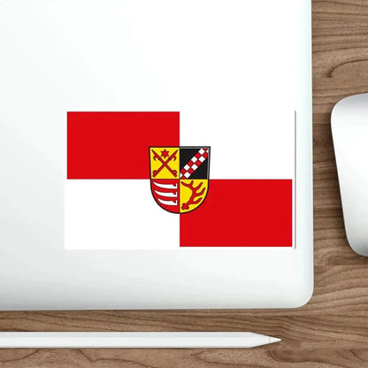 Flag of Oder Spree Germany STICKER Vinyl Die-Cut Decal - The Sticker Space