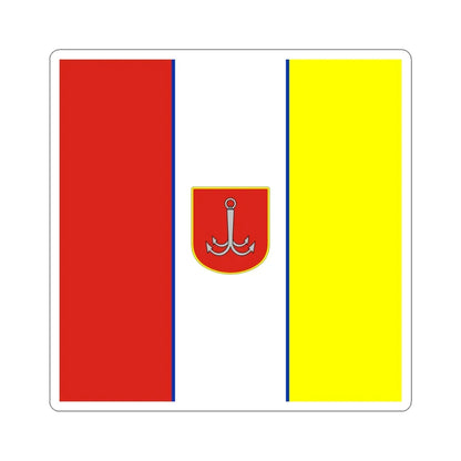 Flag of Odesa Ukraine 1999 (Ukraine) STICKER Vinyl Kiss-Cut Decal 4 Inch White - The Sticker Space
