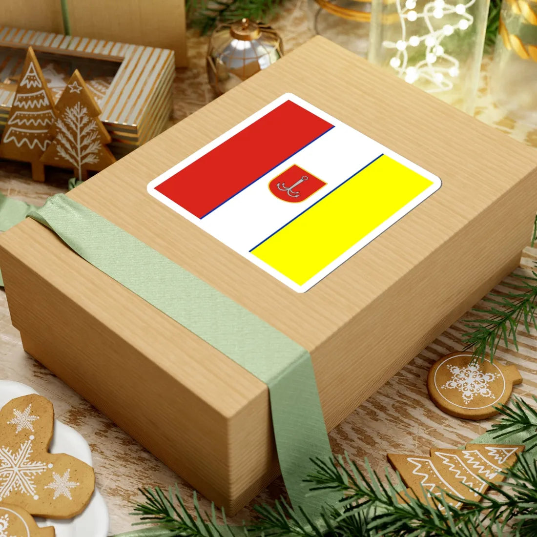 Flag of Odesa Ukraine 1999 (Ukraine) STICKER Vinyl Kiss-Cut Decal - The Sticker Space