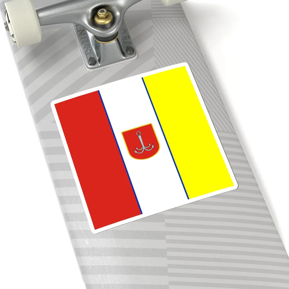 Flag of Odesa Ukraine 1999 (Ukraine) STICKER Vinyl Kiss-Cut Decal - The Sticker Space