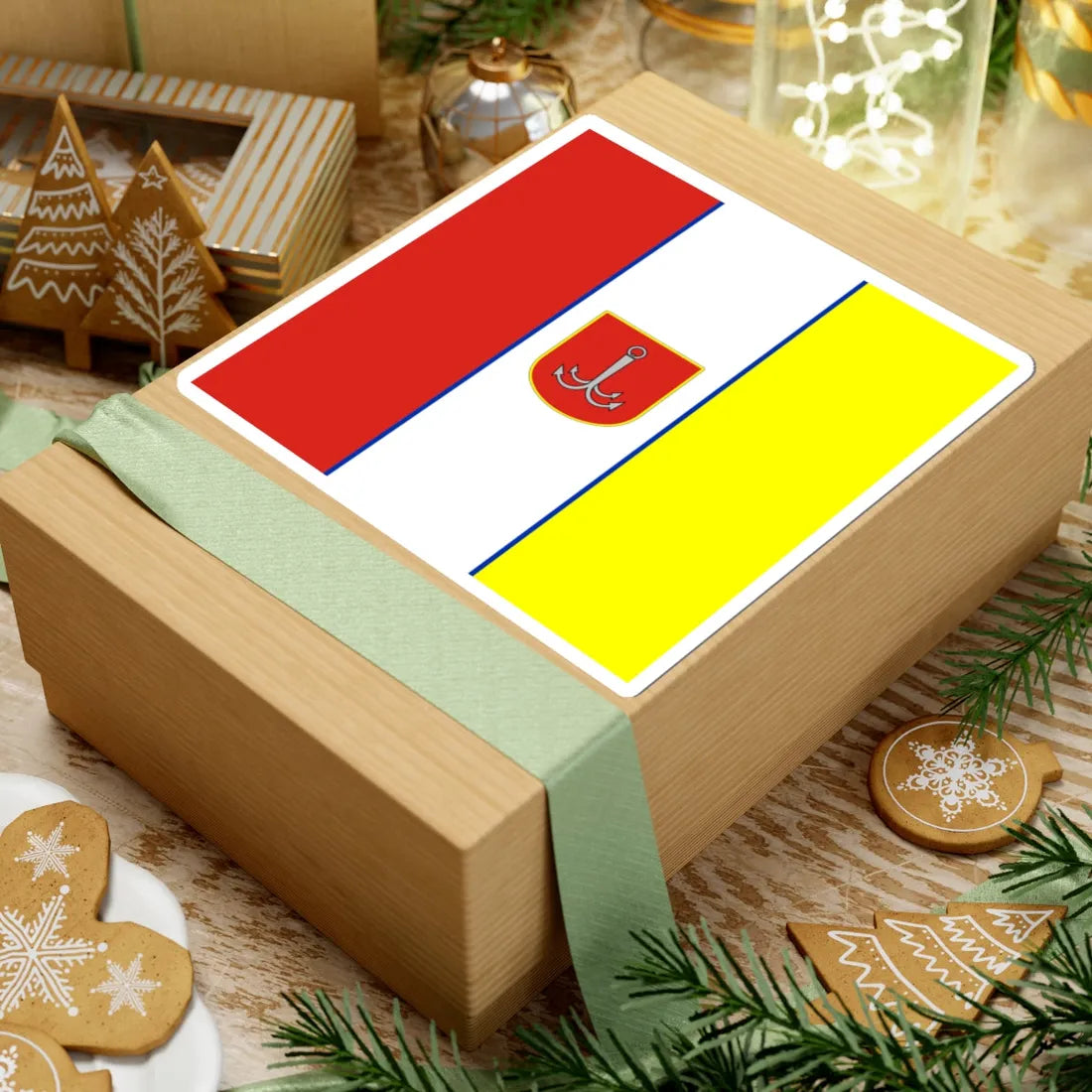 Flag of Odesa Ukraine 1999 (Ukraine) STICKER Vinyl Kiss-Cut Decal - The Sticker Space