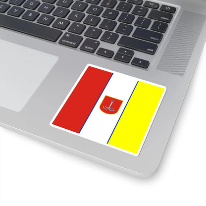 Flag of Odesa Ukraine 1999 (Ukraine) STICKER Vinyl Kiss-Cut Decal - The Sticker Space