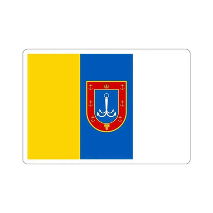 Flag of Odessa Oblast Ukraine STICKER Vinyl Die-Cut Decal 5 Inch - The Sticker Space