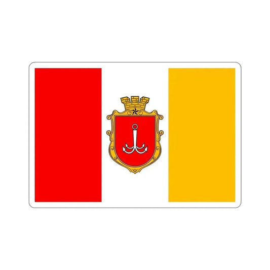 Flag of Odessa Ukraine STICKER Vinyl Die-Cut Decal 6 Inch - The Sticker Space