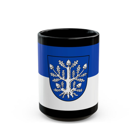 Flag of Offenbach am Main Germany - Black Coffee Mug-15oz-The Sticker Space