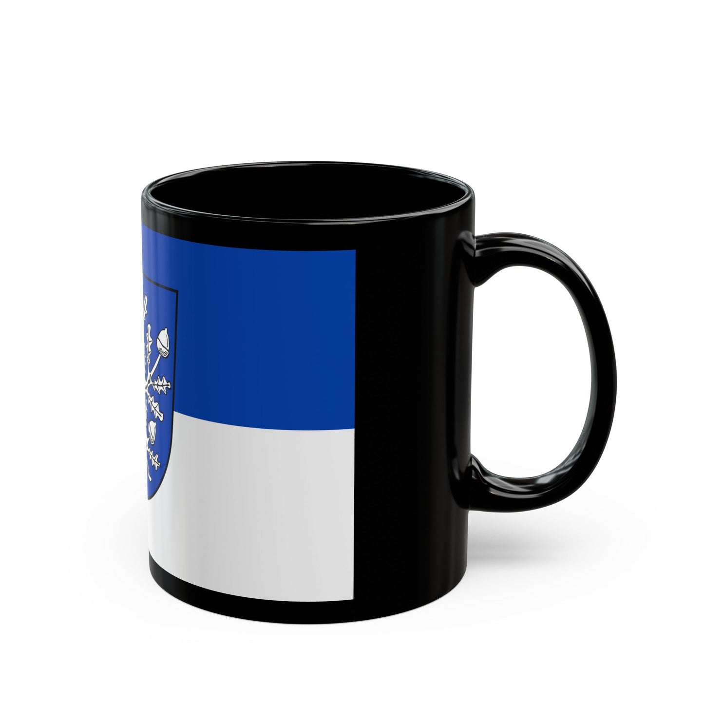 Flag of Offenbach am Main Germany - Black Coffee Mug-The Sticker Space