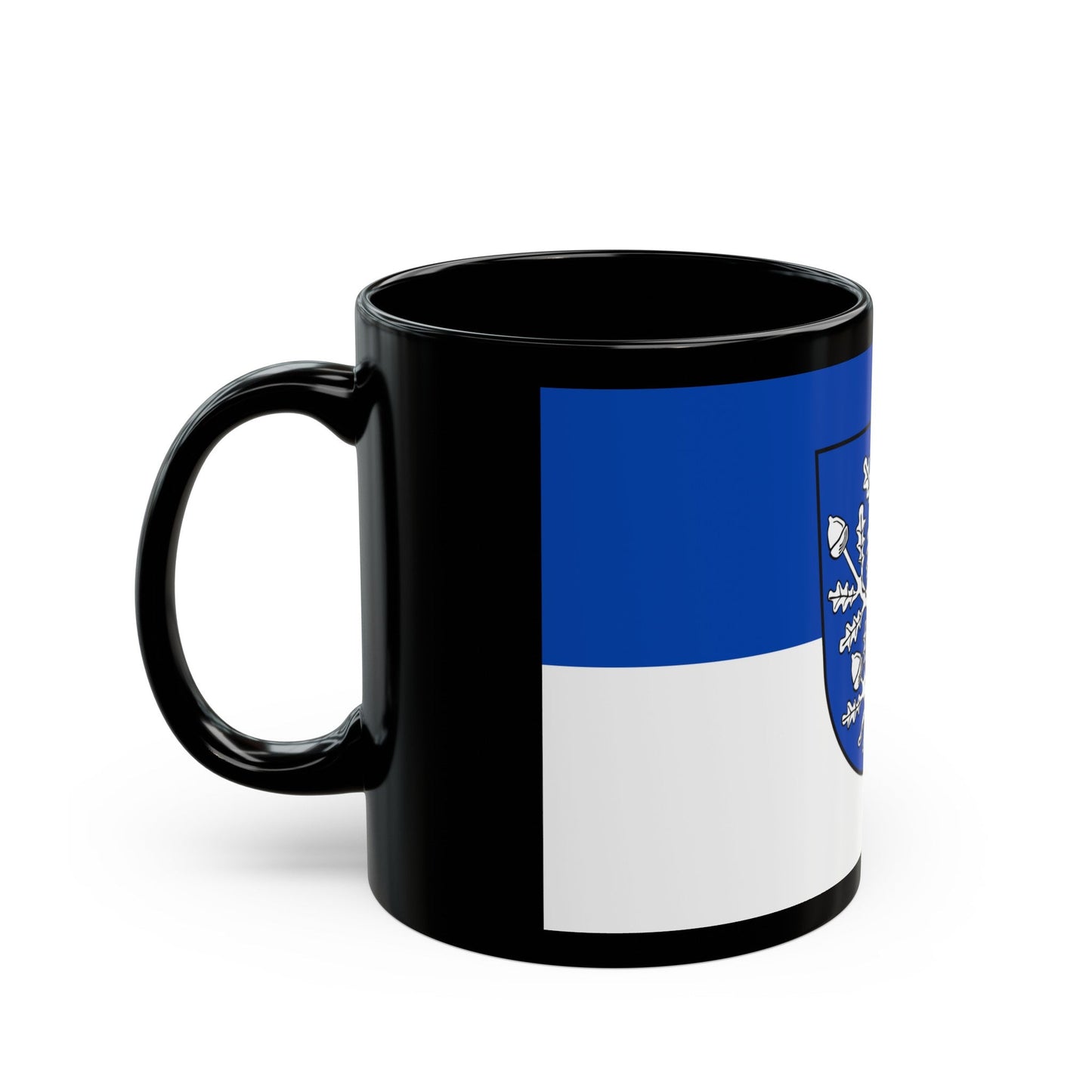 Flag of Offenbach am Main Germany - Black Coffee Mug-The Sticker Space