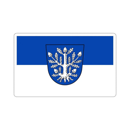 Flag of Offenbach am Main Germany STICKER Vinyl Die-Cut Decal 5 Inch - The Sticker Space