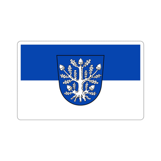 Flag of Offenbach am Main Germany STICKER Vinyl Die-Cut Decal-6 Inch-The Sticker Space