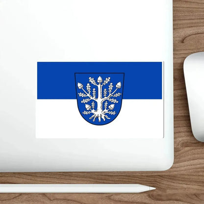Flag of Offenbach am Main Germany STICKER Vinyl Die-Cut Decal - The Sticker Space