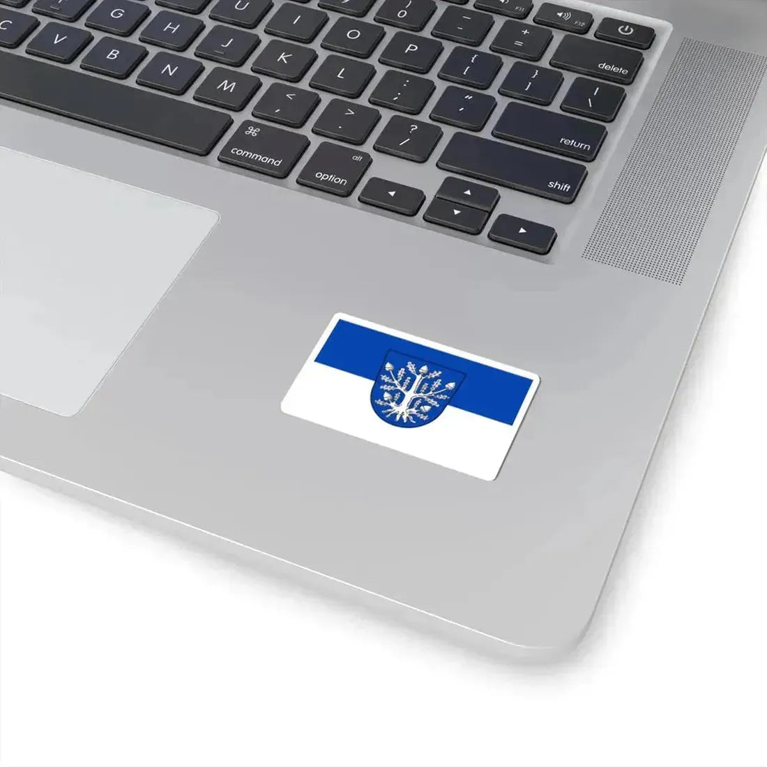 Flag of Offenbach am Main Germany - STICKER Vinyl Kiss-Cut Decal - The Sticker Space