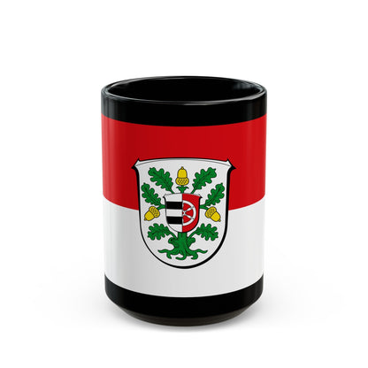 Flag of Offenbach Germany - Black Coffee Mug-15oz-The Sticker Space