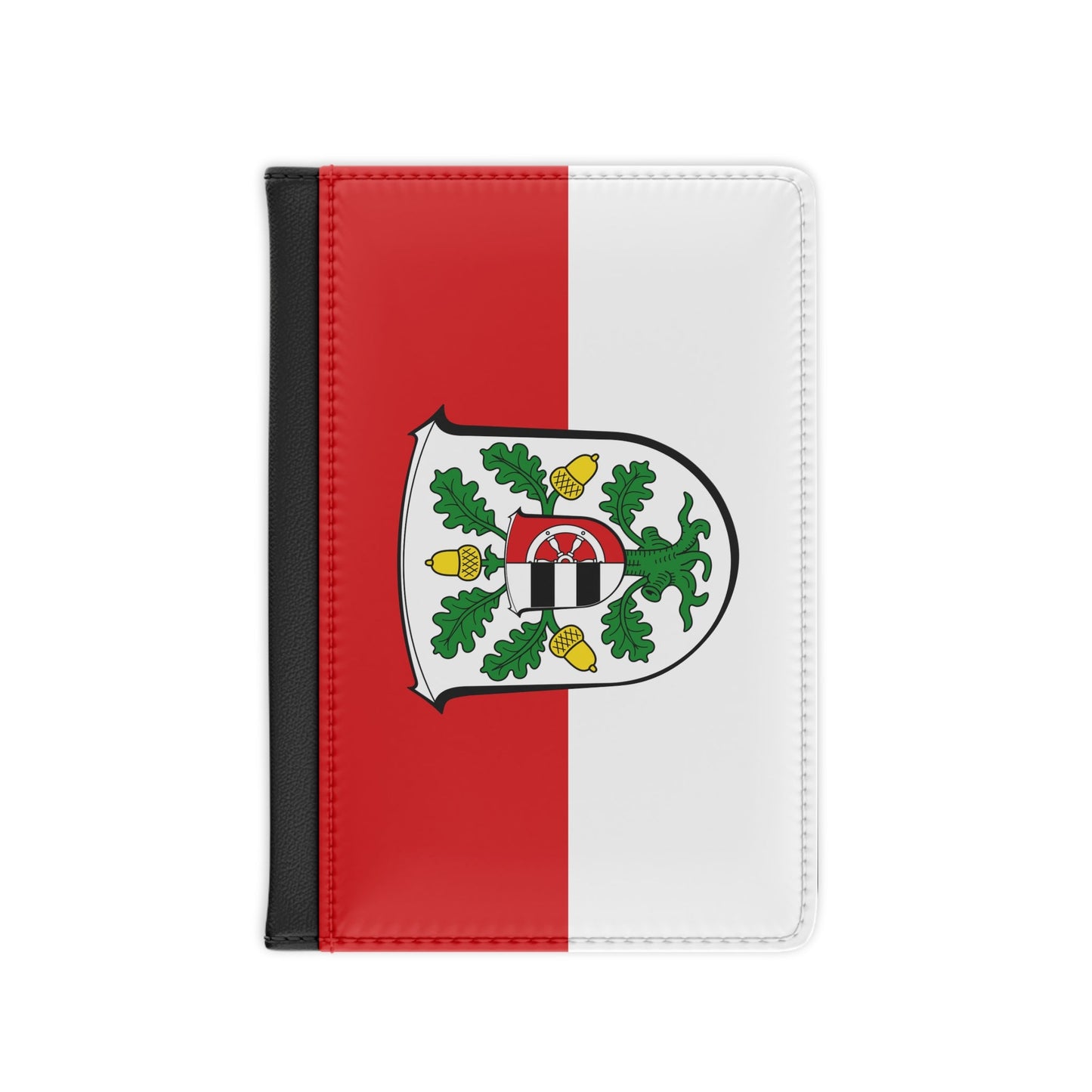 Flag of Offenbach Germany - Passport Holder-3.9" x 5.8"-The Sticker Space