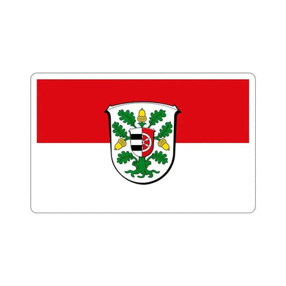 Flag of Offenbach Germany STICKER Vinyl Die-Cut Decal 5 Inch - The Sticker Space