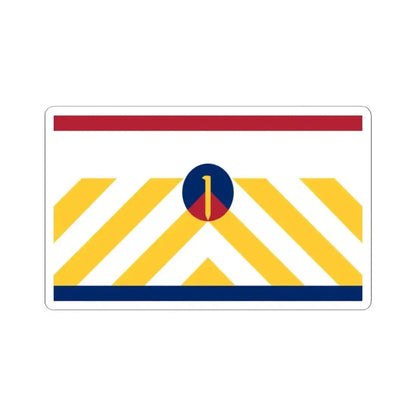 Flag of Ogden Utah 2000-2023 (United States) STICKER Vinyl Kiss-Cut Decal 2 Inch White - The Sticker Space