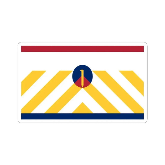 Flag of Ogden Utah 2000-2023 (United States) STICKER Vinyl Kiss-Cut Decal 2 Inch White - The Sticker Space