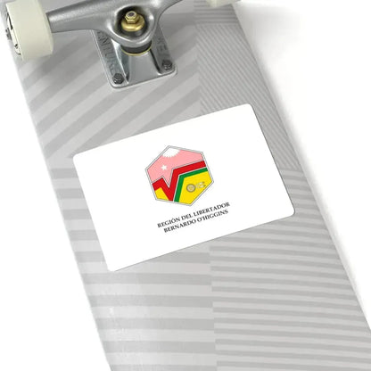Flag of OHiggins Region Chile (Chile) STICKER Vinyl Kiss-Cut Decal - The Sticker Space