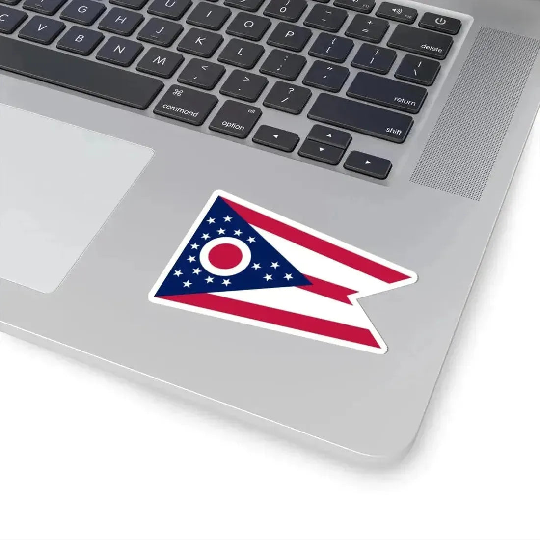 Flag of Ohio 3-2 (United States) STICKER Vinyl Kiss-Cut Decal - The Sticker Space
