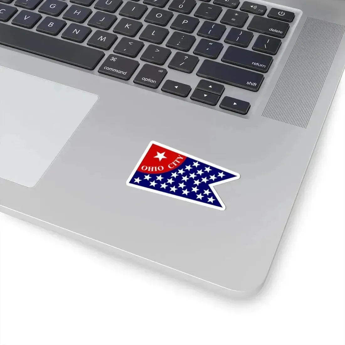 Flag of Ohio City Cleveland (United States) STICKER Vinyl Kiss-Cut Decal - The Sticker Space