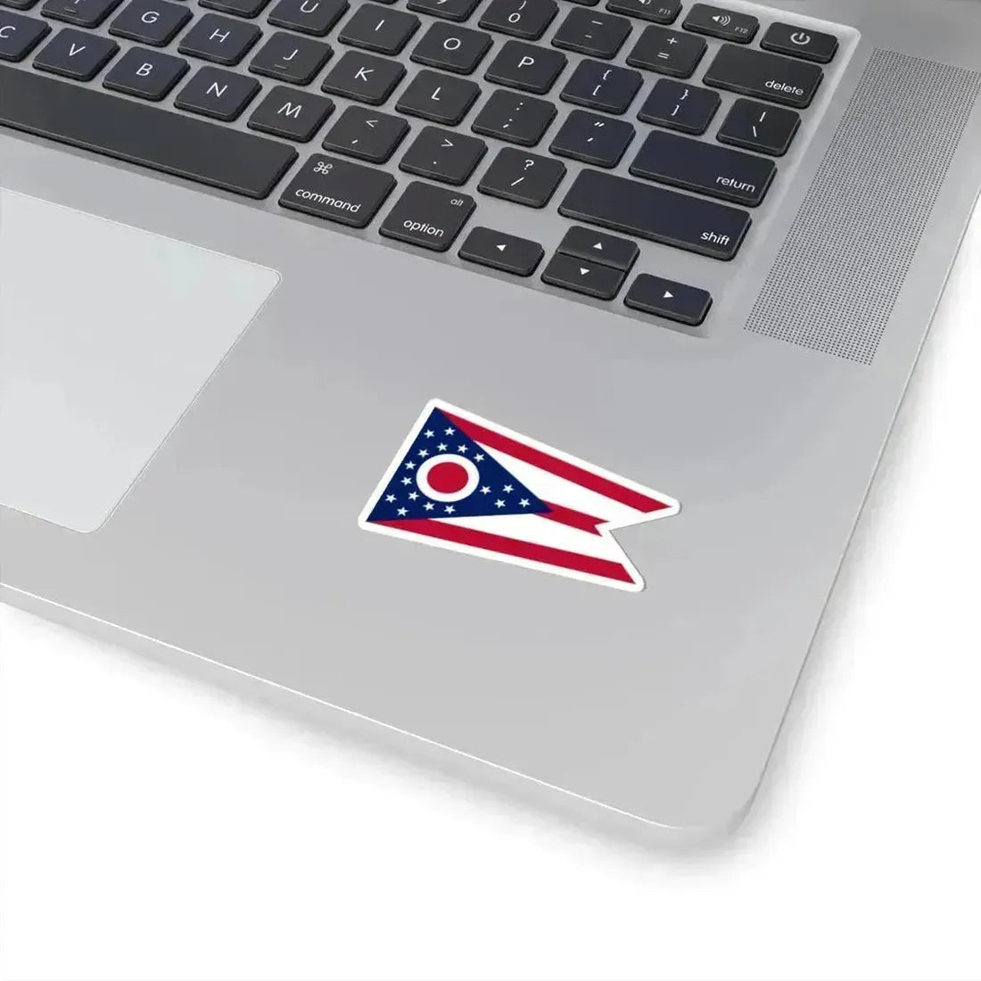 Flag of Ohio (United States) STICKER Vinyl Kiss-Cut Decal - The Sticker Space
