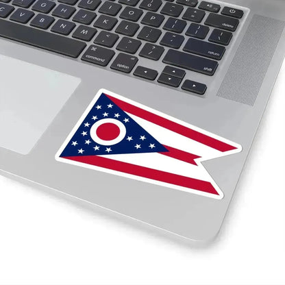 Flag of Ohio (United States) STICKER Vinyl Kiss-Cut Decal - The Sticker Space